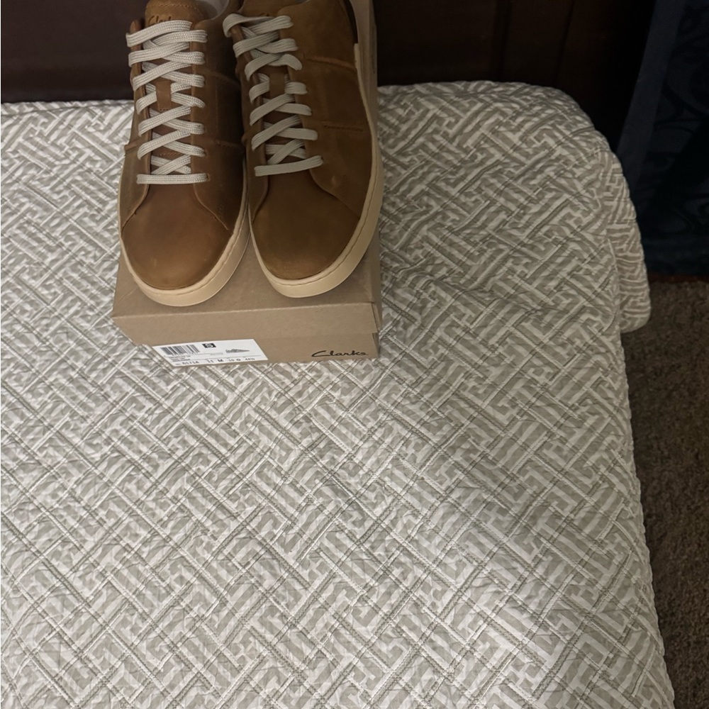 Clarks Brown Casual Sneakers